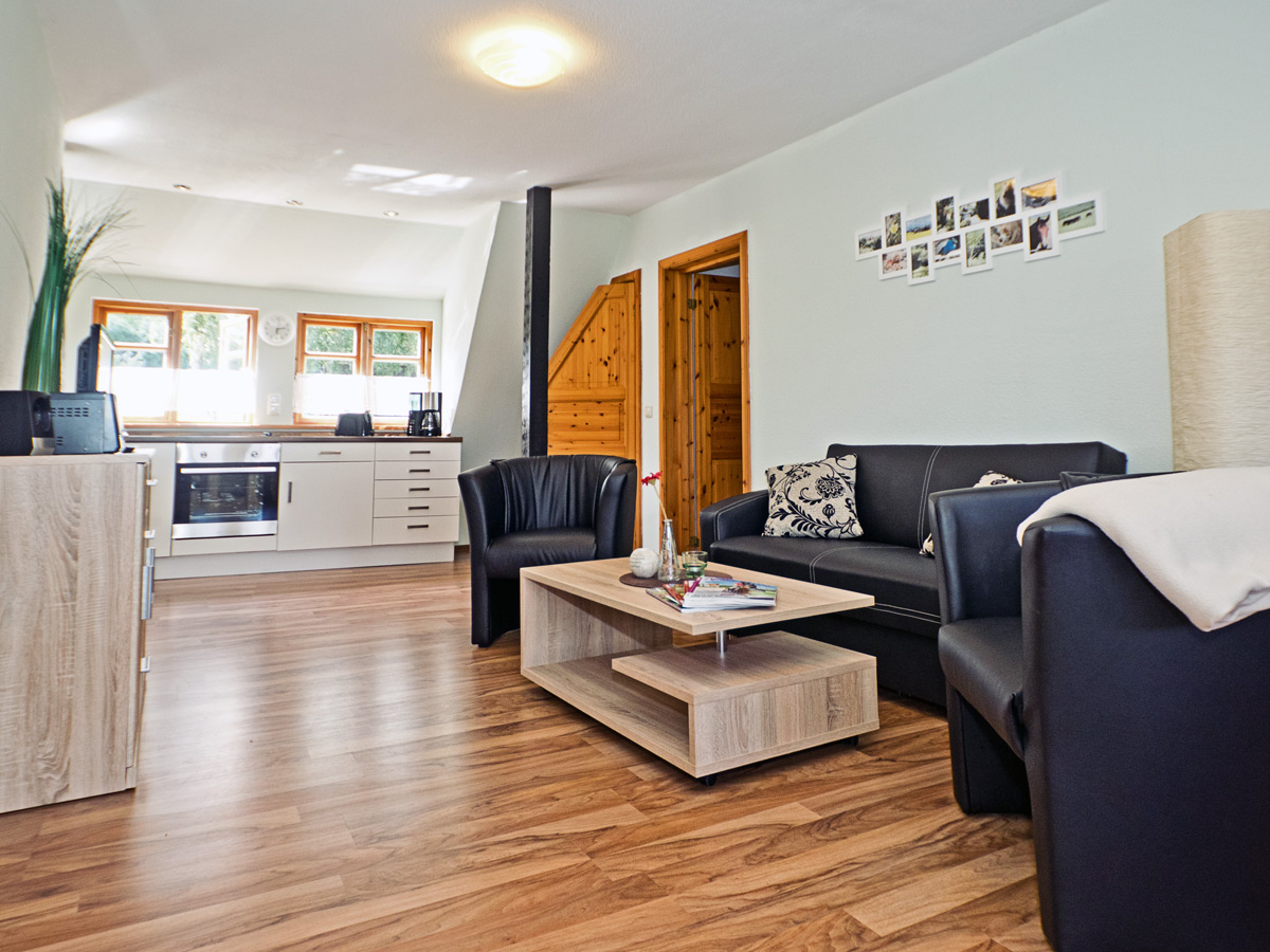FeWo Zur Pferdekoppel - Wohnzimmer