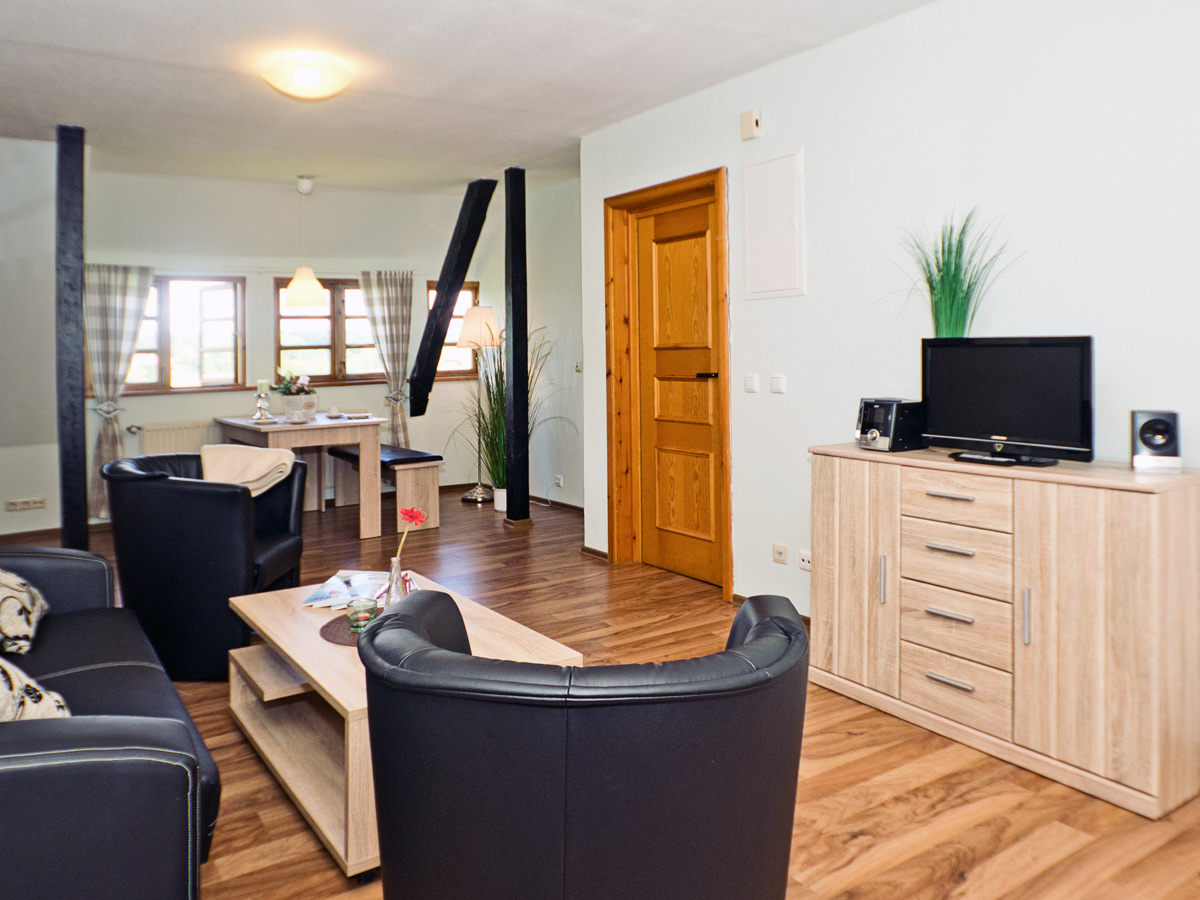FeWo Zur Pferdekoppel - Wohnzimmer